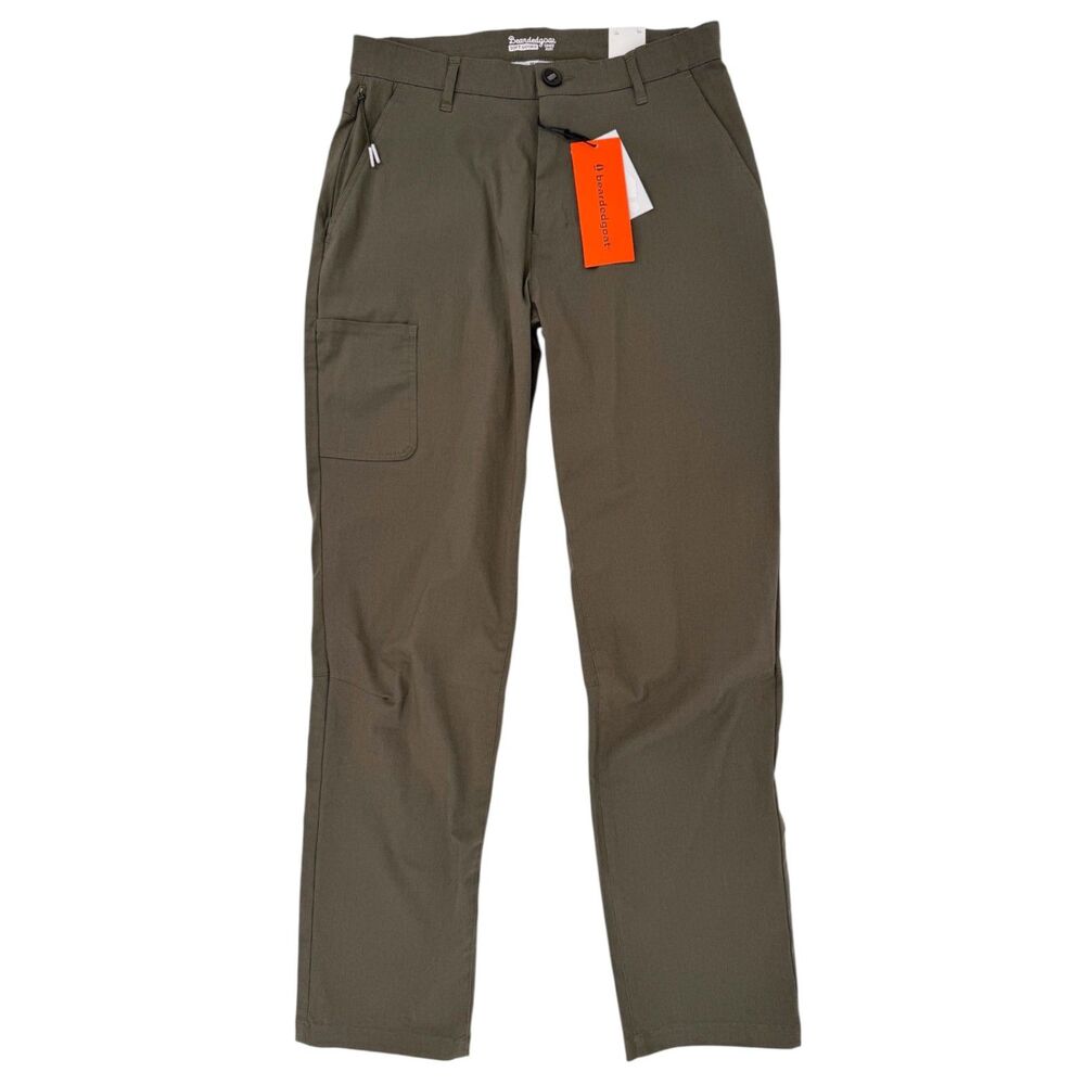 NWT Beardedgoat Huckberry Union Utility Pant Active Fit Sand 30x30